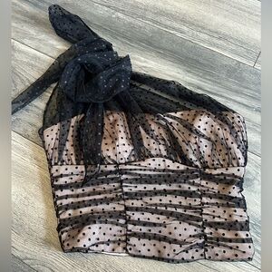 Anthropologie one shoulder blouse NWT